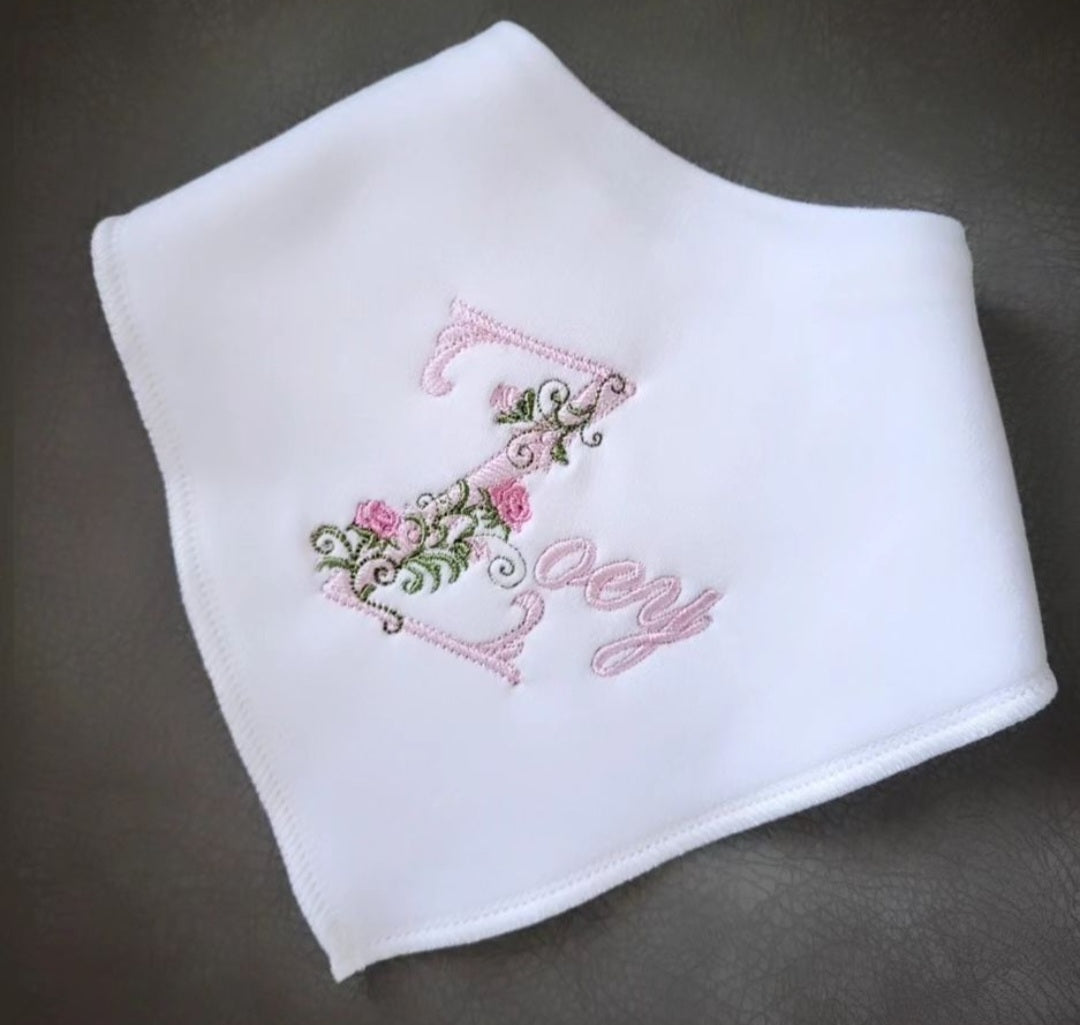 personalised baby bib