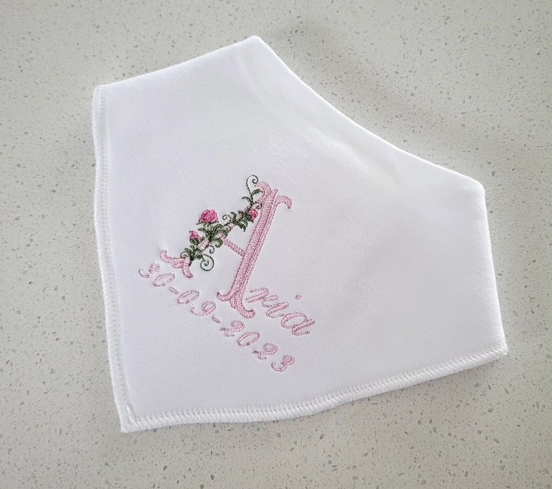 personalised baby bib