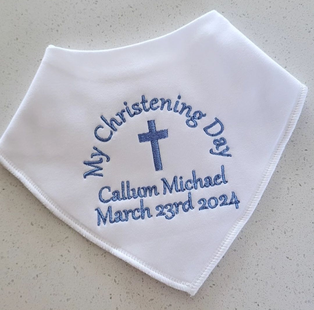 Christening bib