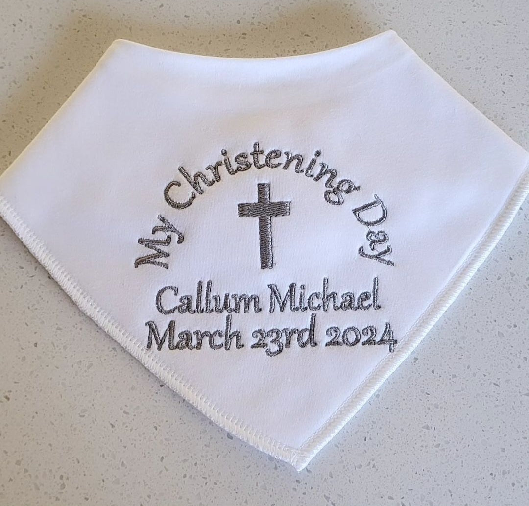 Christening bib