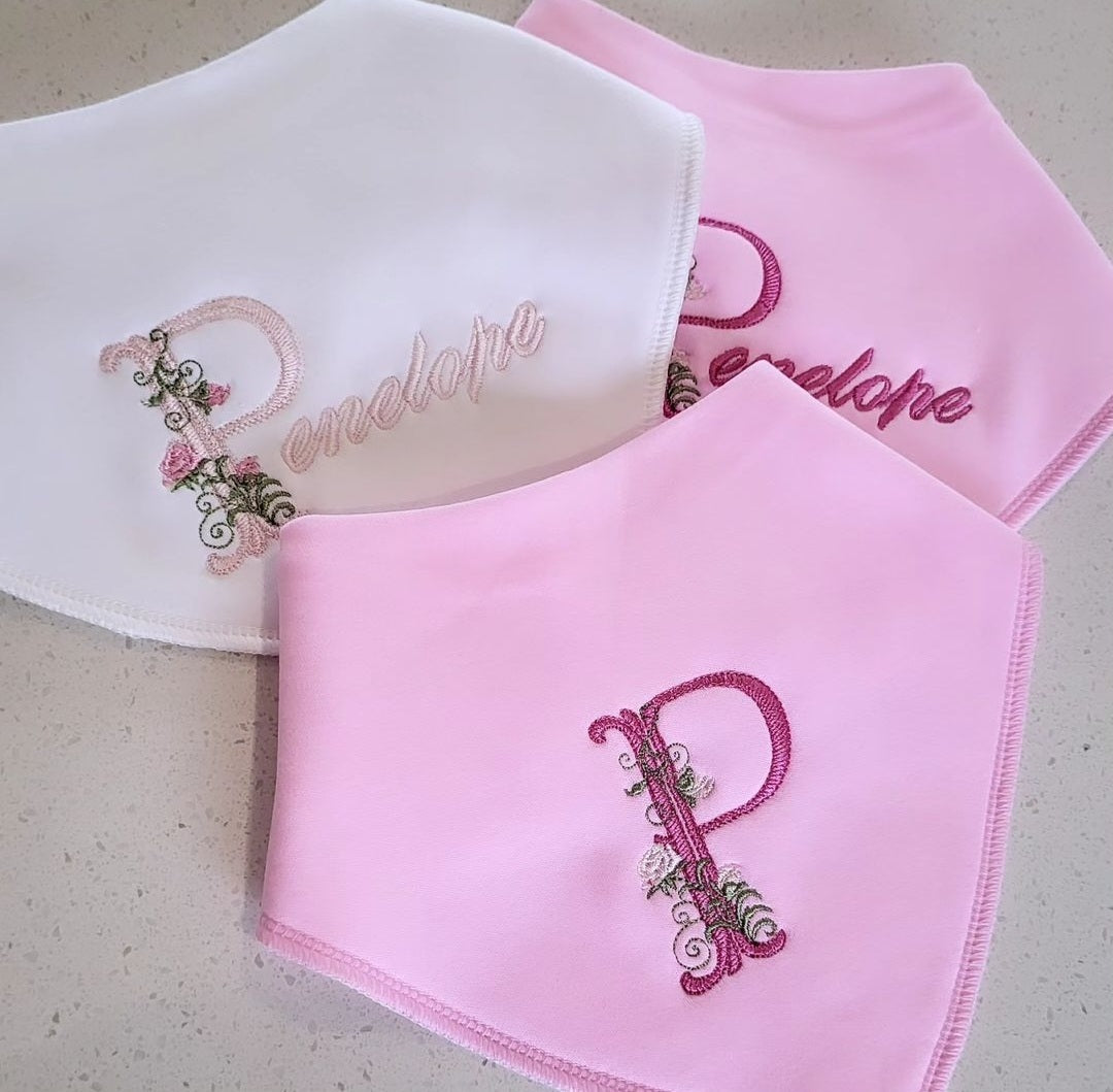 personalised baby bib