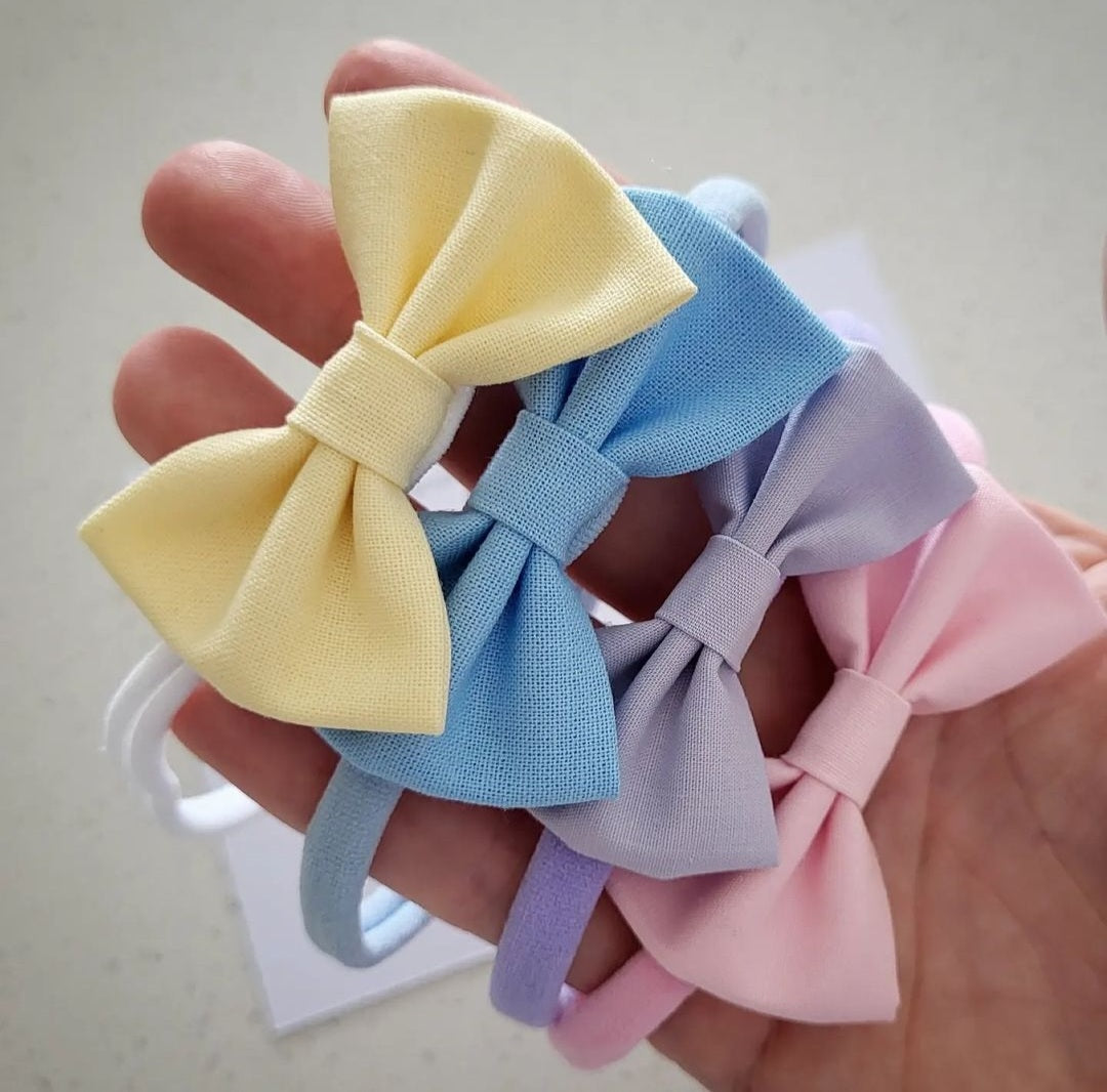 2.5 inch cotton bows