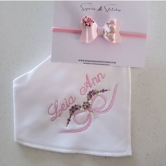 pretty in pink personalised set