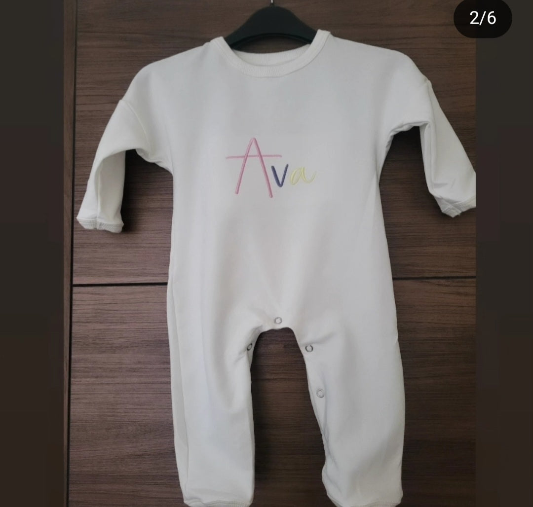 Personalised babygrows