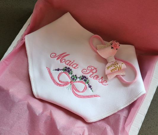 pretty in pink personalised set