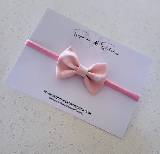 2.5 inch cotton hairbow
