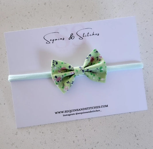 2.5 inch cotton hairbow