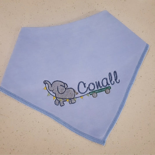 Baby elephant bib