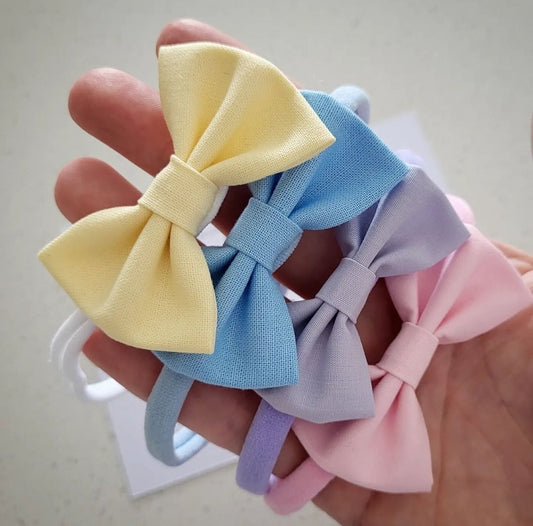 2.5 inch cotton bows