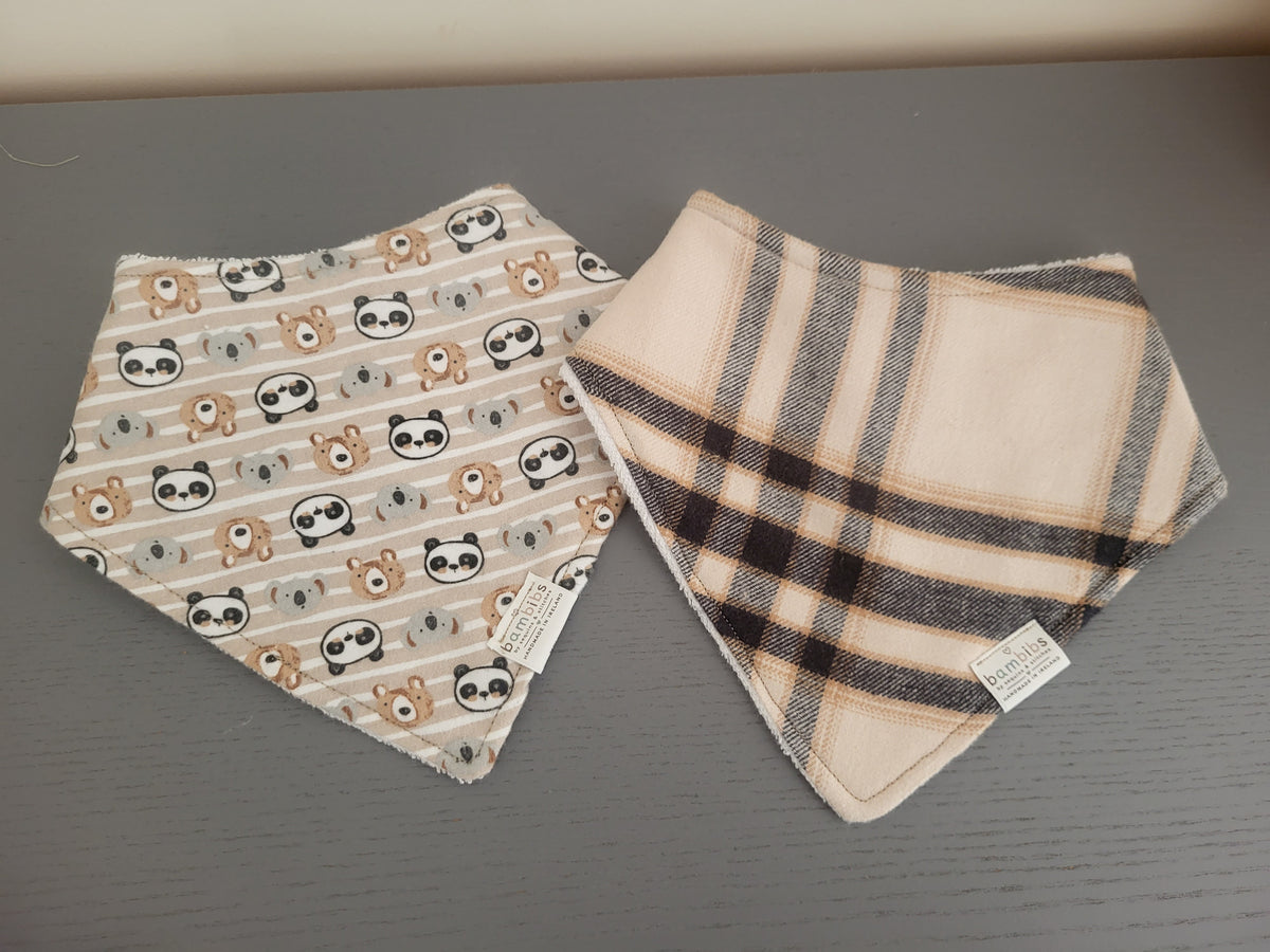 Bambibs brown set