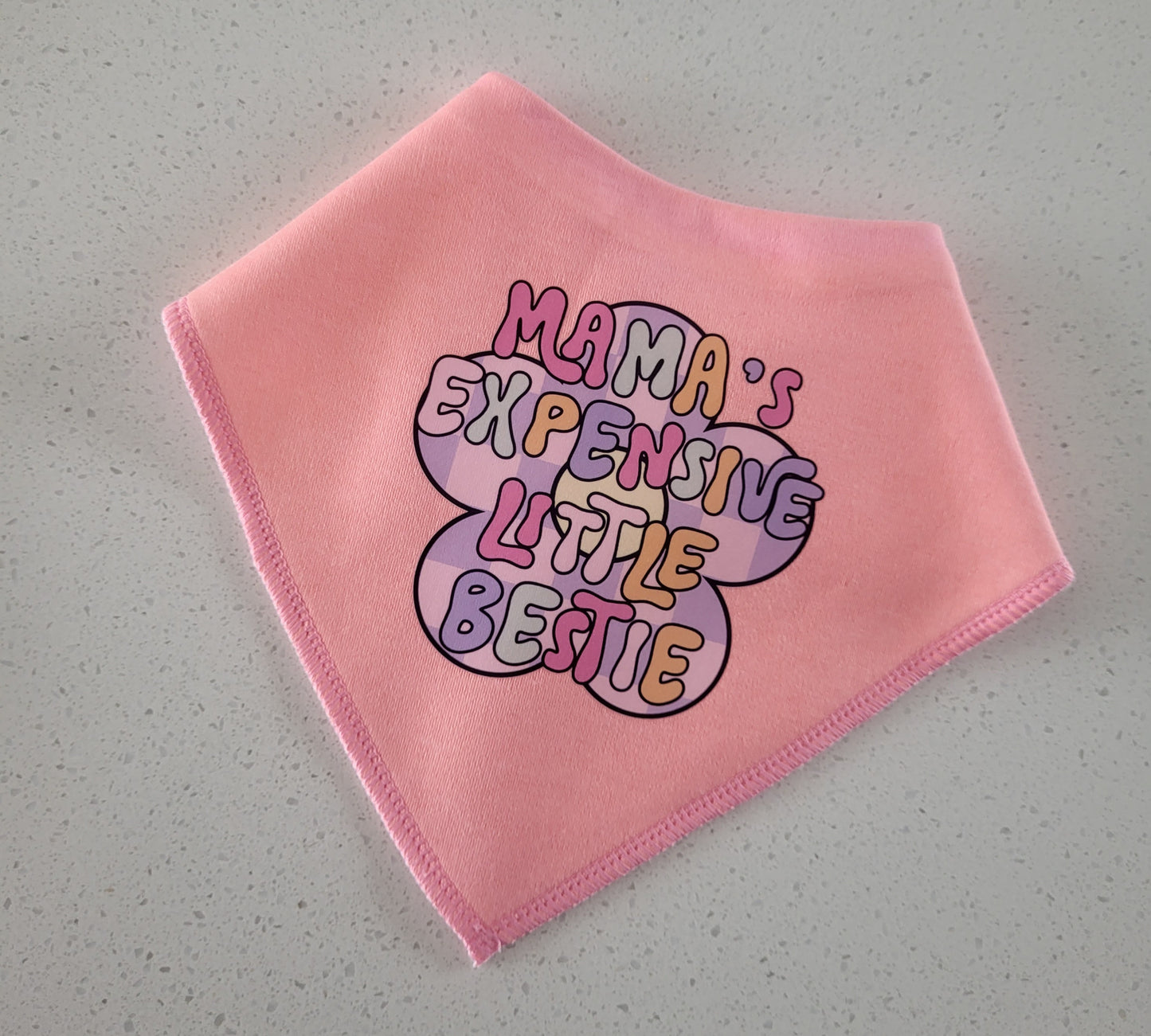 Mama's expensive bestie bib