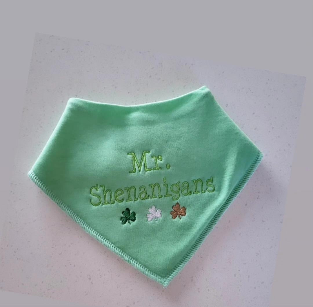 Mr Shenanigans bib