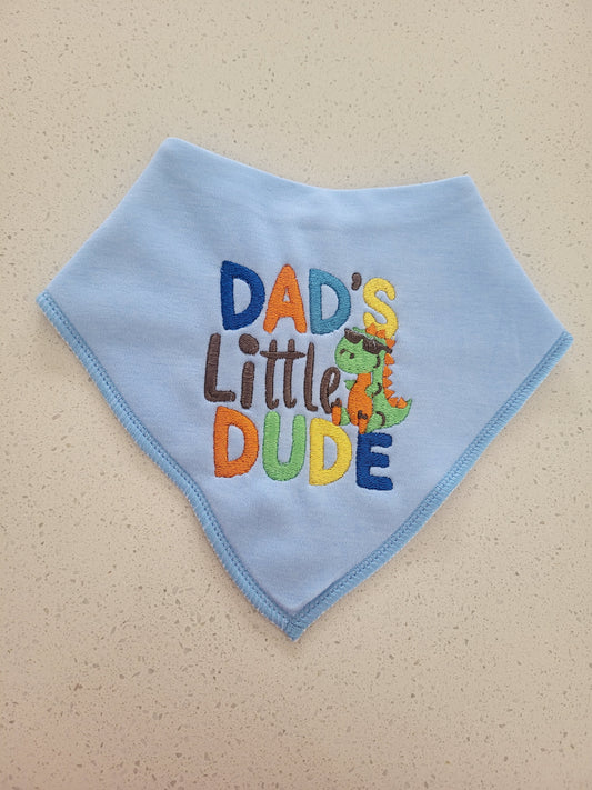 Dads little dude bib