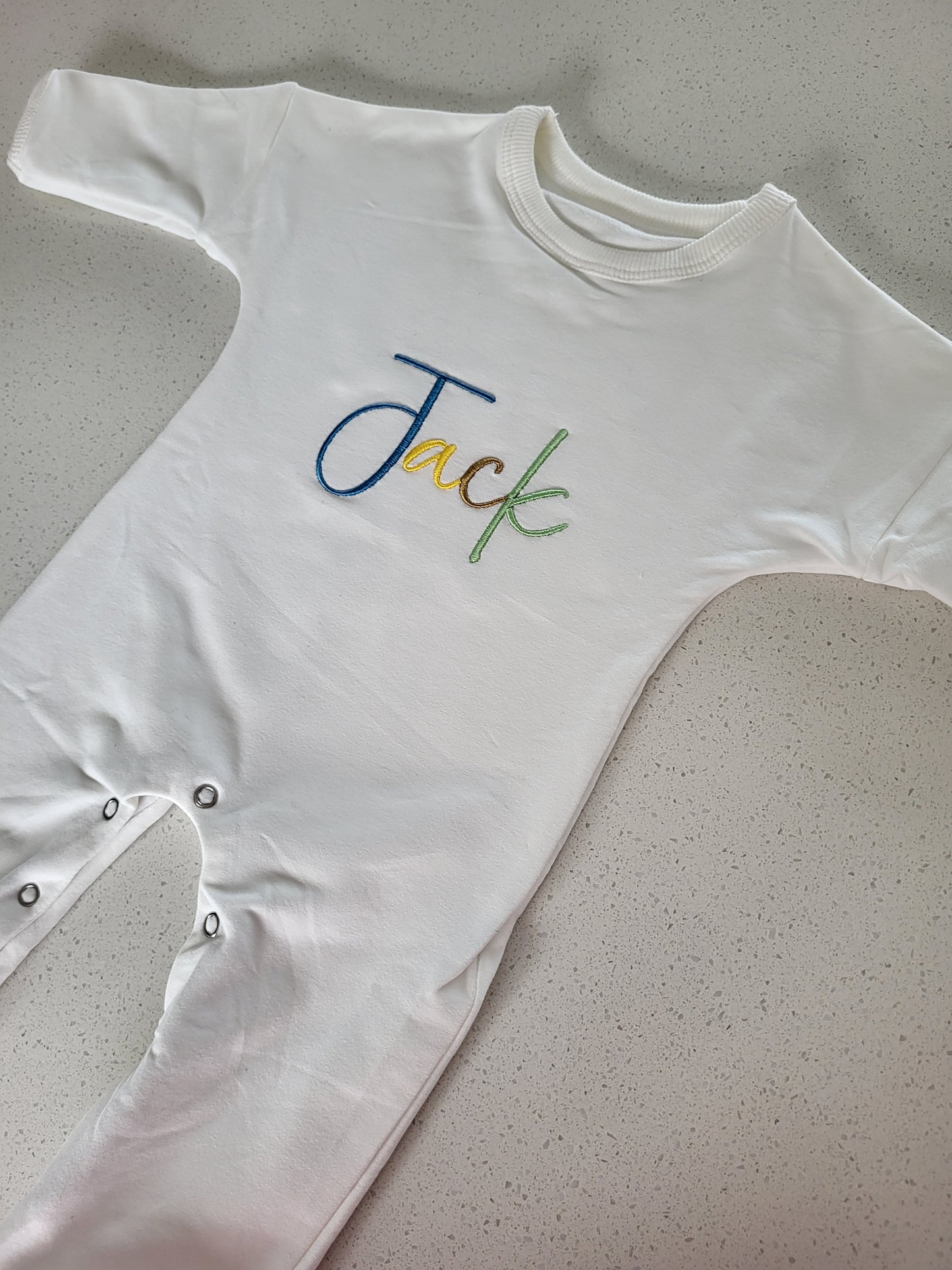 Personalised babygrows