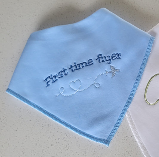 First time flyer bib