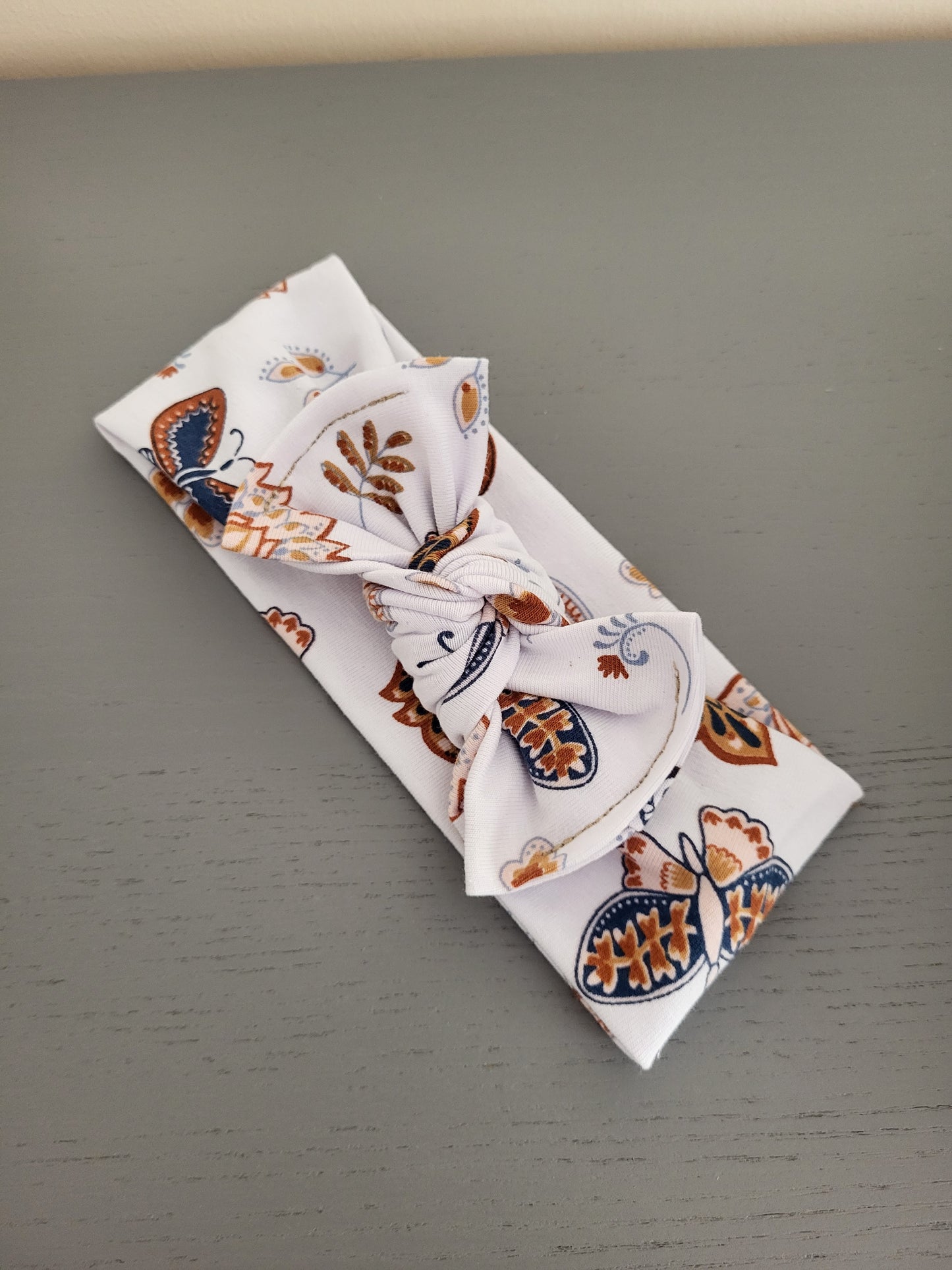 Rustic butterfly headband