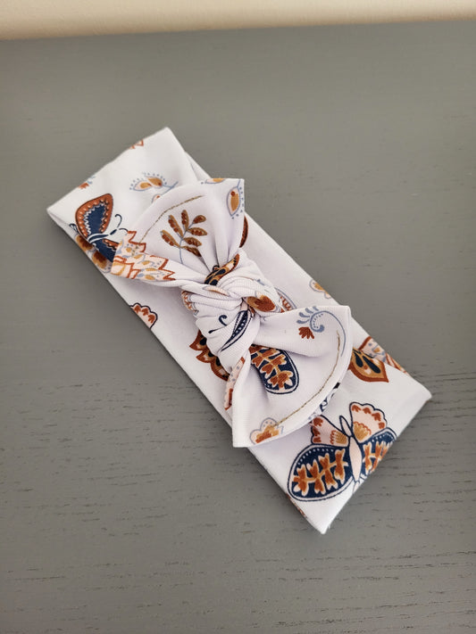 Rustic butterfly headband